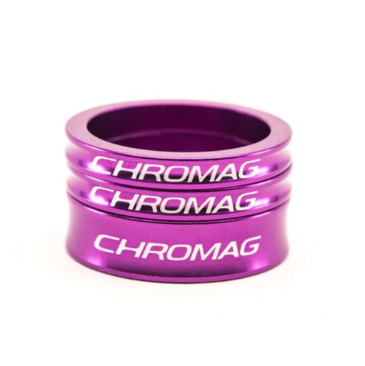 Podložky pod představec Chromag - Purple