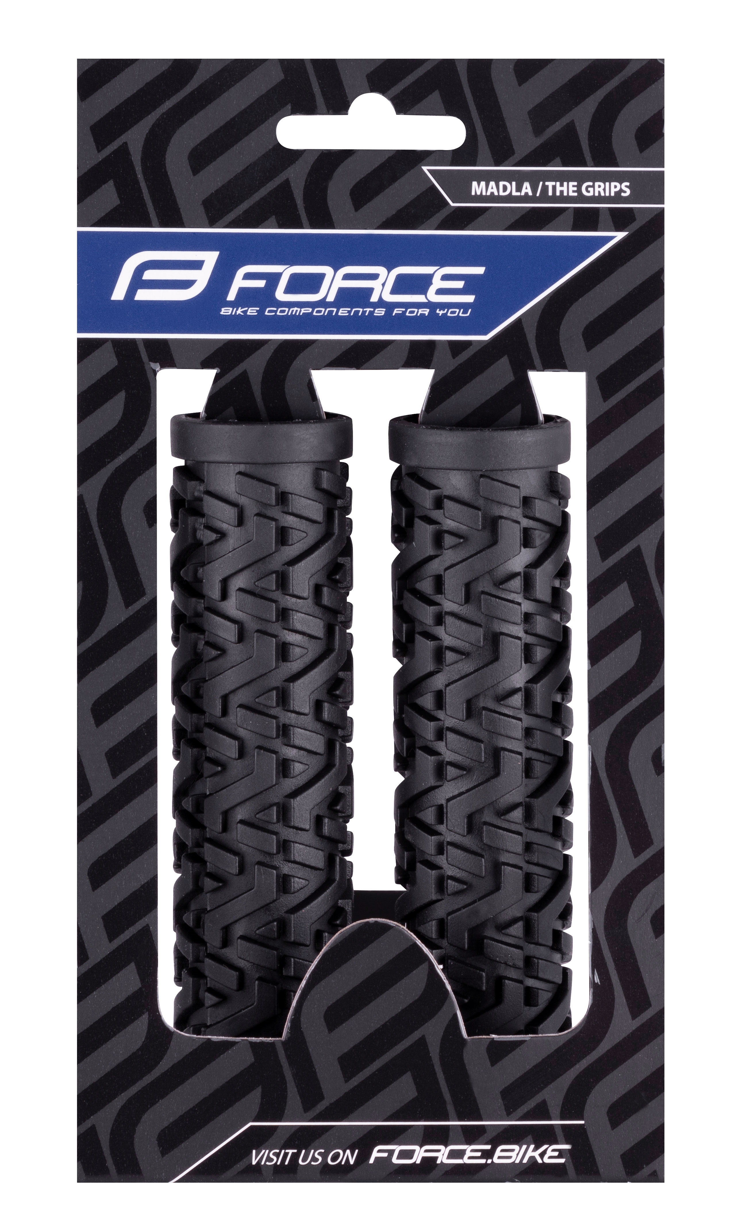 Gripy Force Gumová  - černá