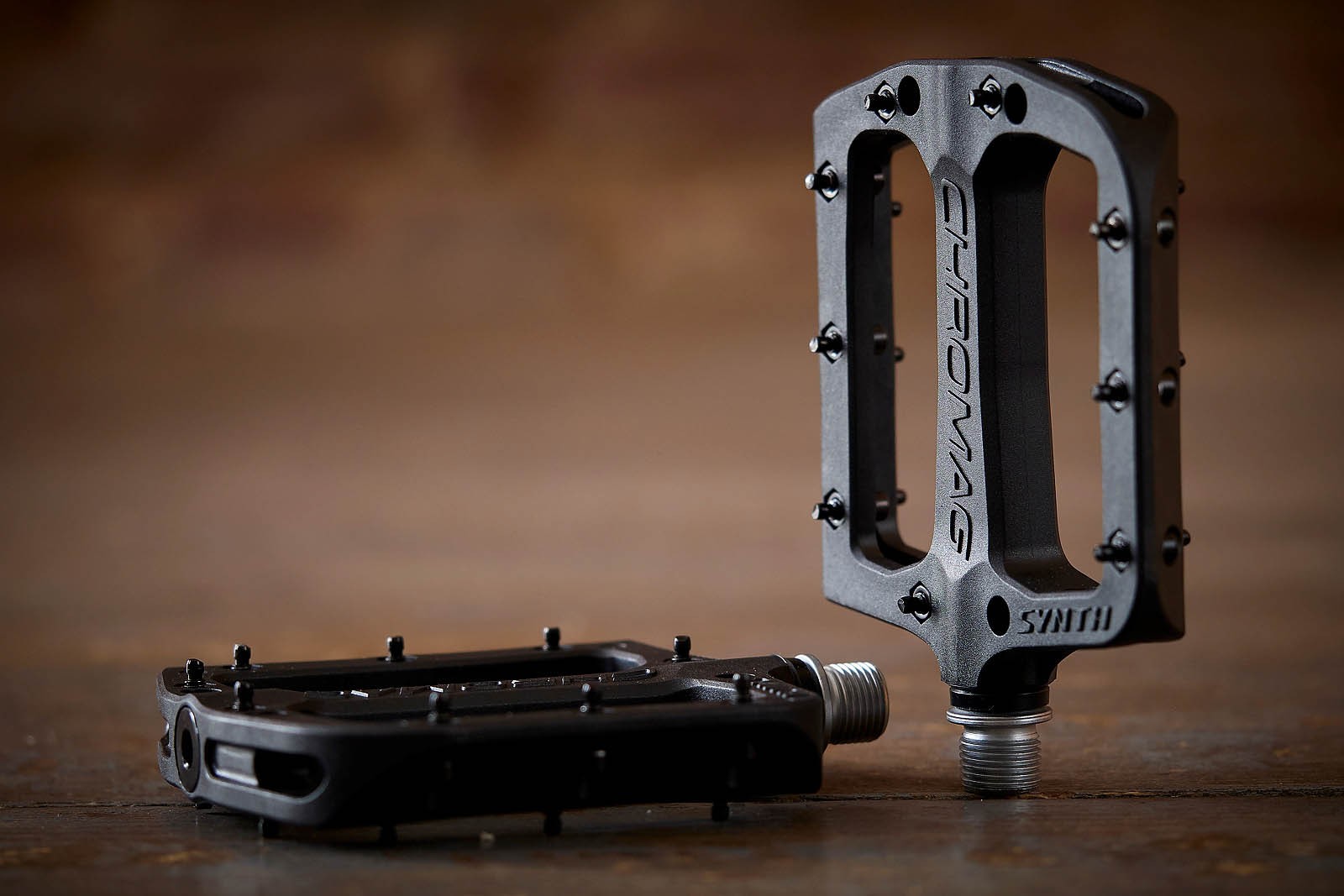 Pedály Chromag Synth - černé