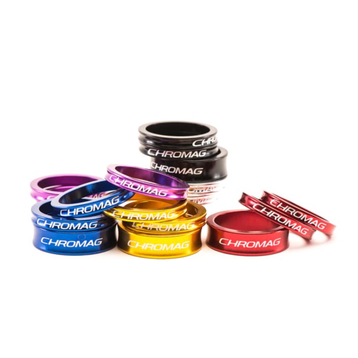 Podložky pod představec Chromag - Blue