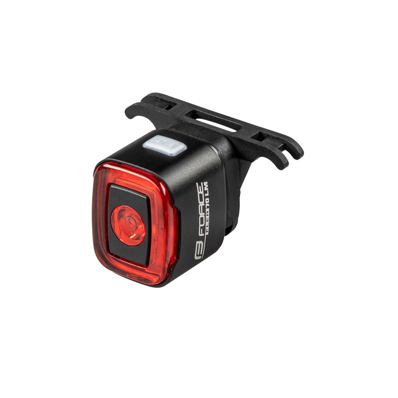 Světlo zadní Force FLEA 70lm 1 LED USB - černá