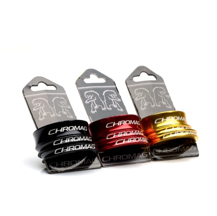 Podložky pod představec Chromag - Red