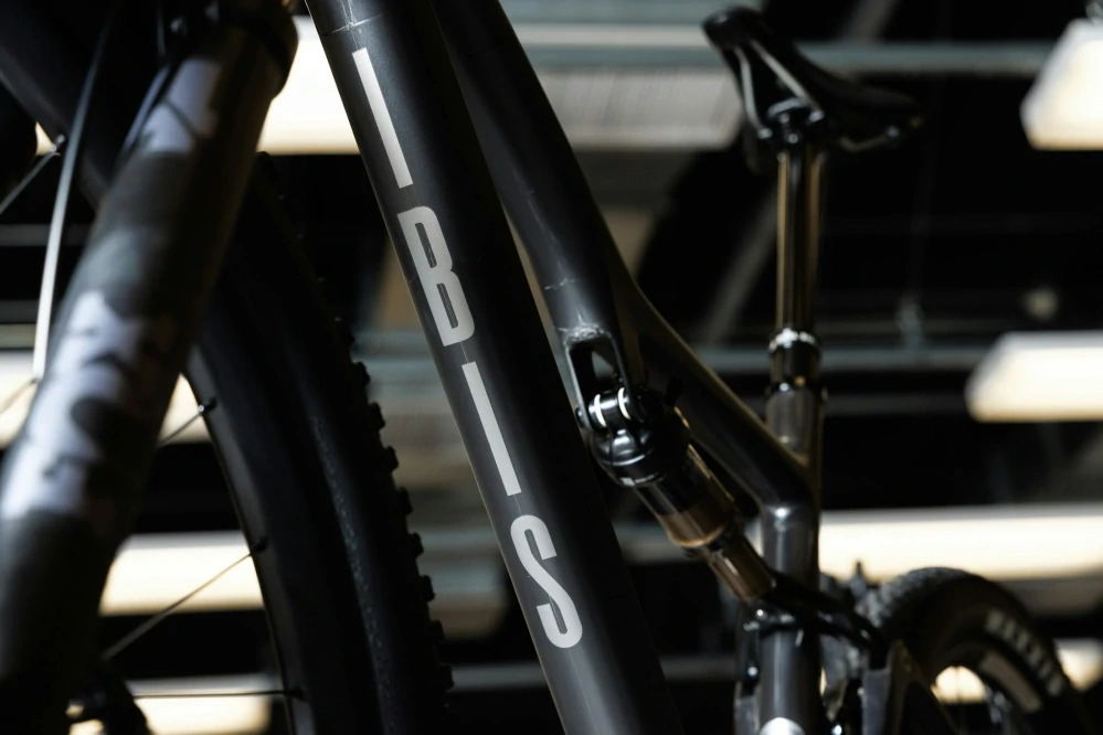 Rámový set Ibis Exie USA - Clear Charcoal