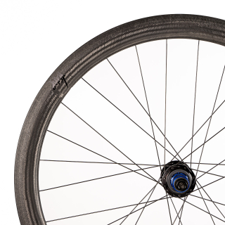 Sada zapletených kol Tune Carbon Schwarzbrenner 45 Disc 3.0 - černá